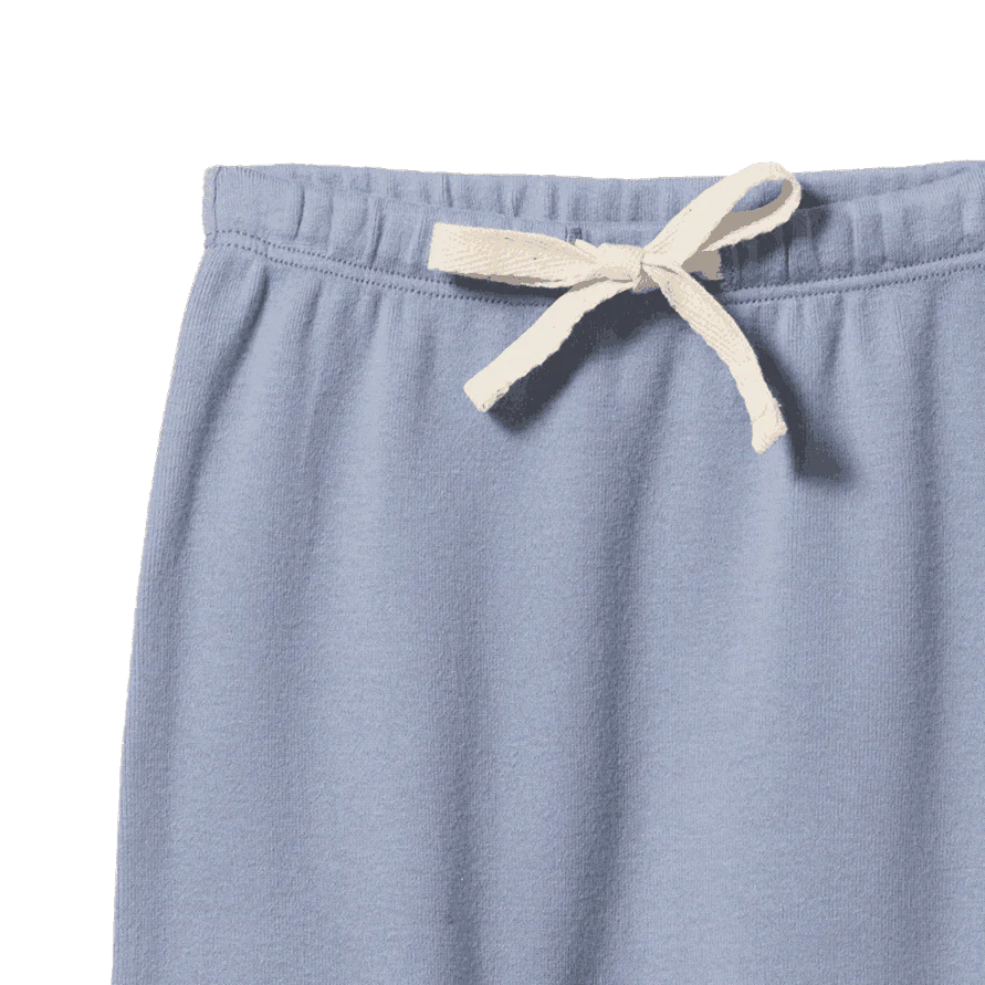 Drawstring Pants - Dusky Blue