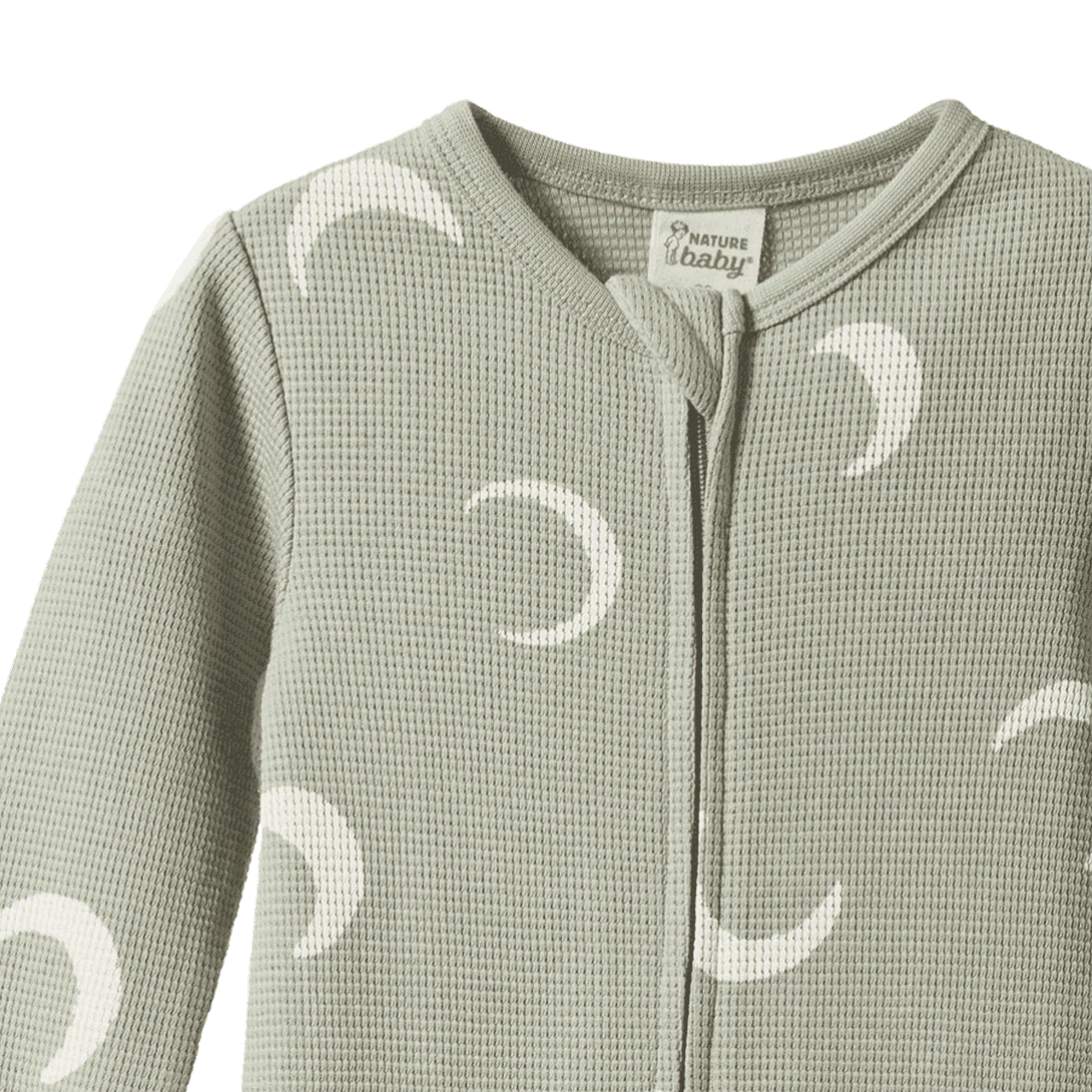 Dreamlands Suit Waffle - Crescent Print