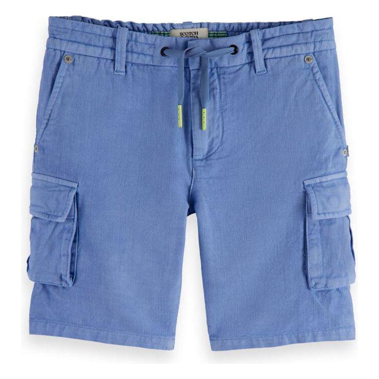 Garment-Dyed Cotton Linen Short