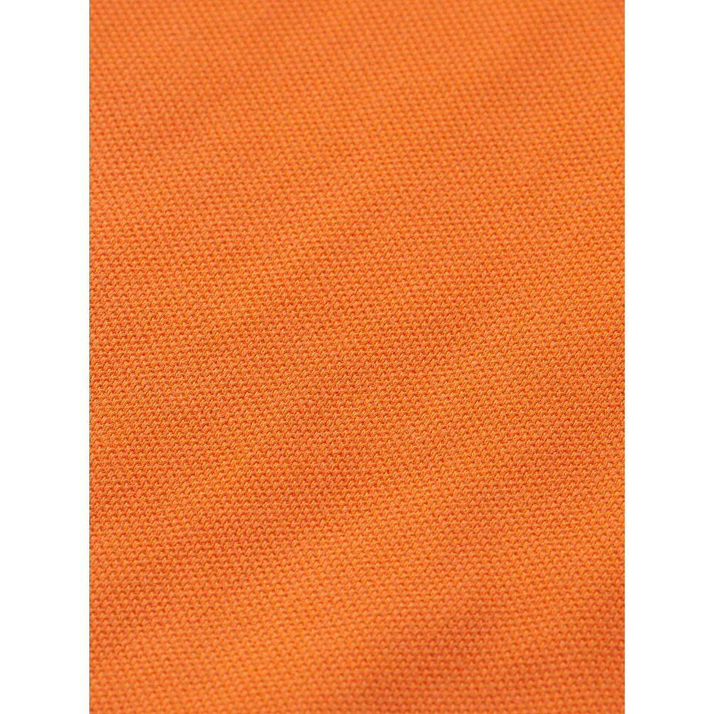 Garment-Dyed Short-Sleeved Polo - Orange