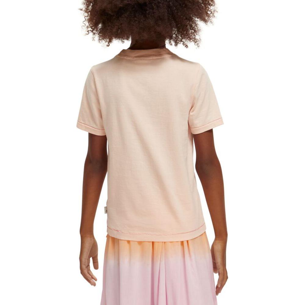 Slim-Fit Artwork T-Shirt - Peach