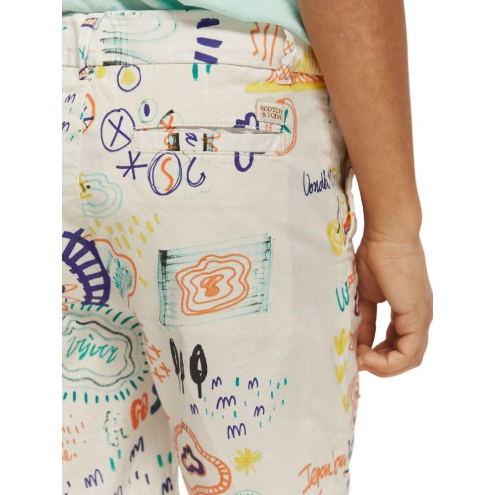 All-Over Printed Chino Shorts