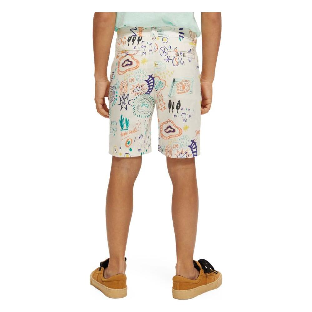 All-Over Printed Chino Shorts