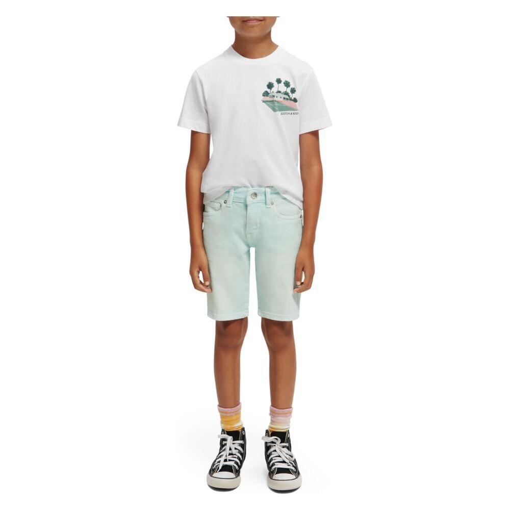 Relaxed-Fit Short-Sleeved Tee - White