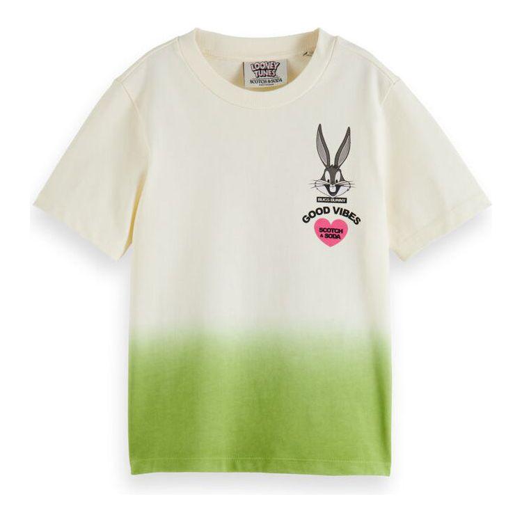 Looney Tunes X Scotch & Soda Dip-Dyed Artwork T-Shirt
