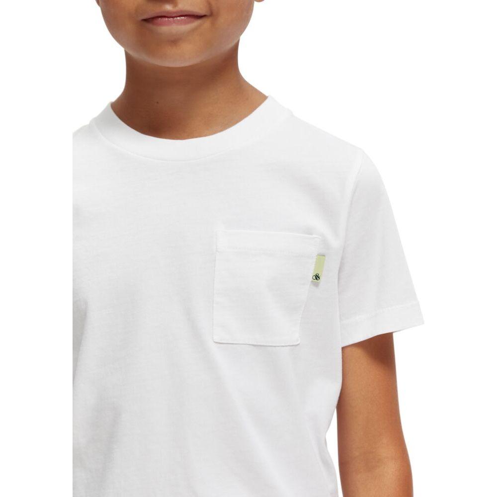 Organic Cotton Short-Sleeved T-Shirt - White