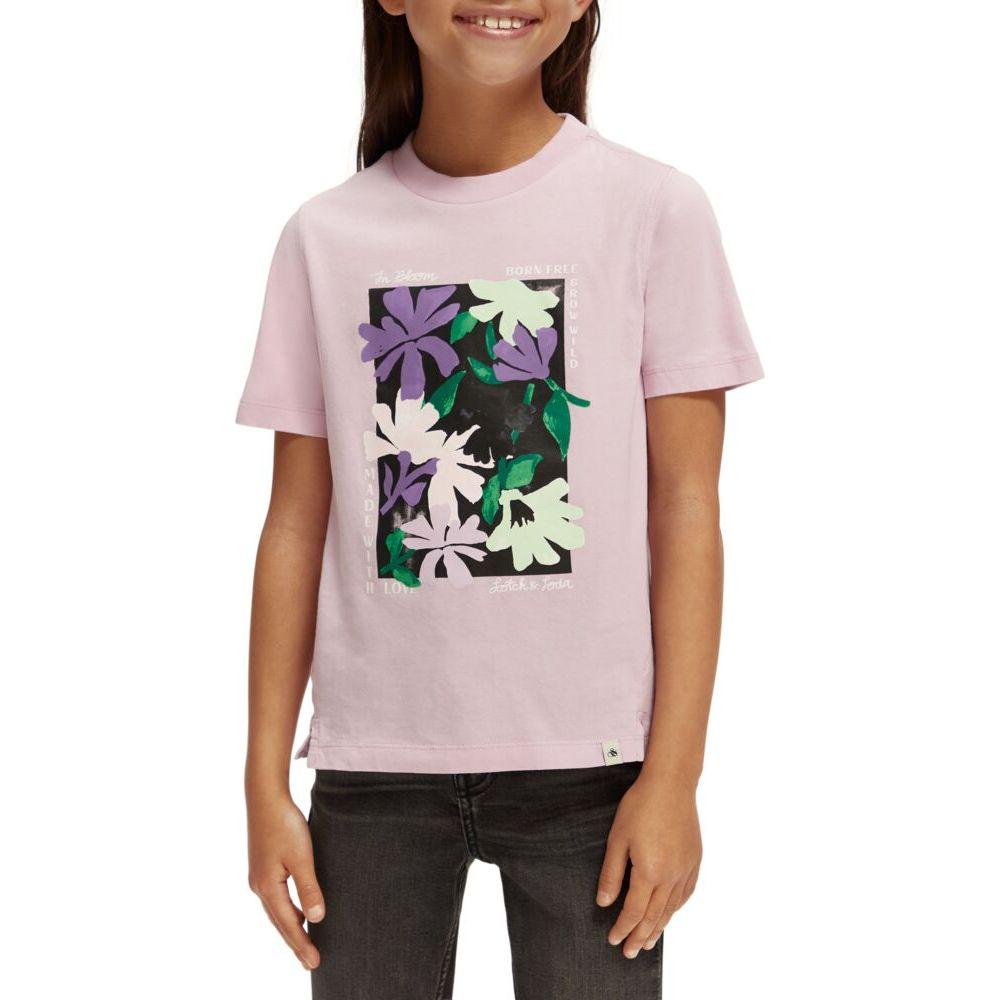 Relaxed-Fit Floral Artwork Tee