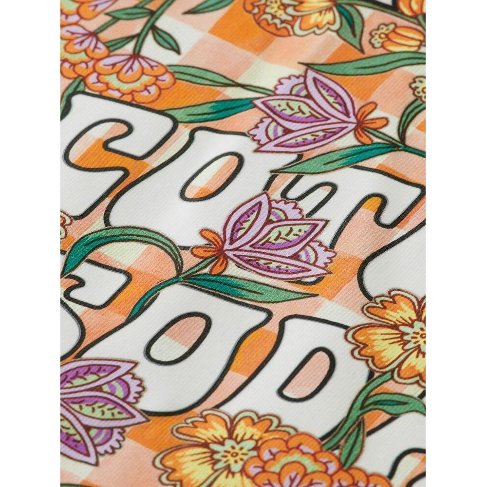 Relaxed-Fit Floral Logo Tee