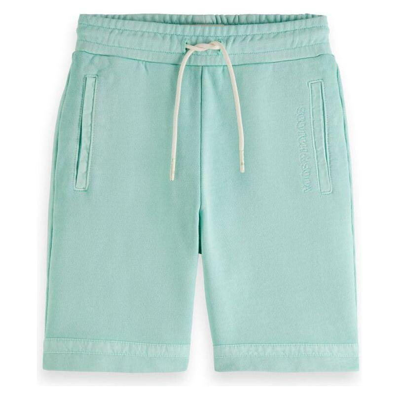 Garment-Dyed Sweat Shorts - Mint