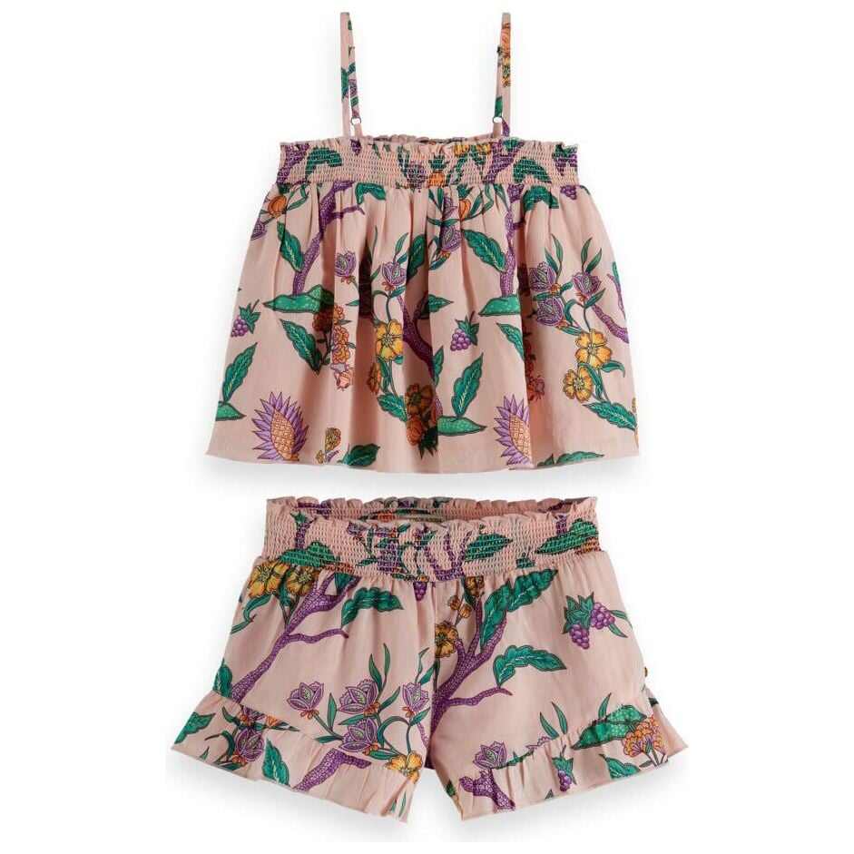 All-Over Printed Twin Set - Floral Garden