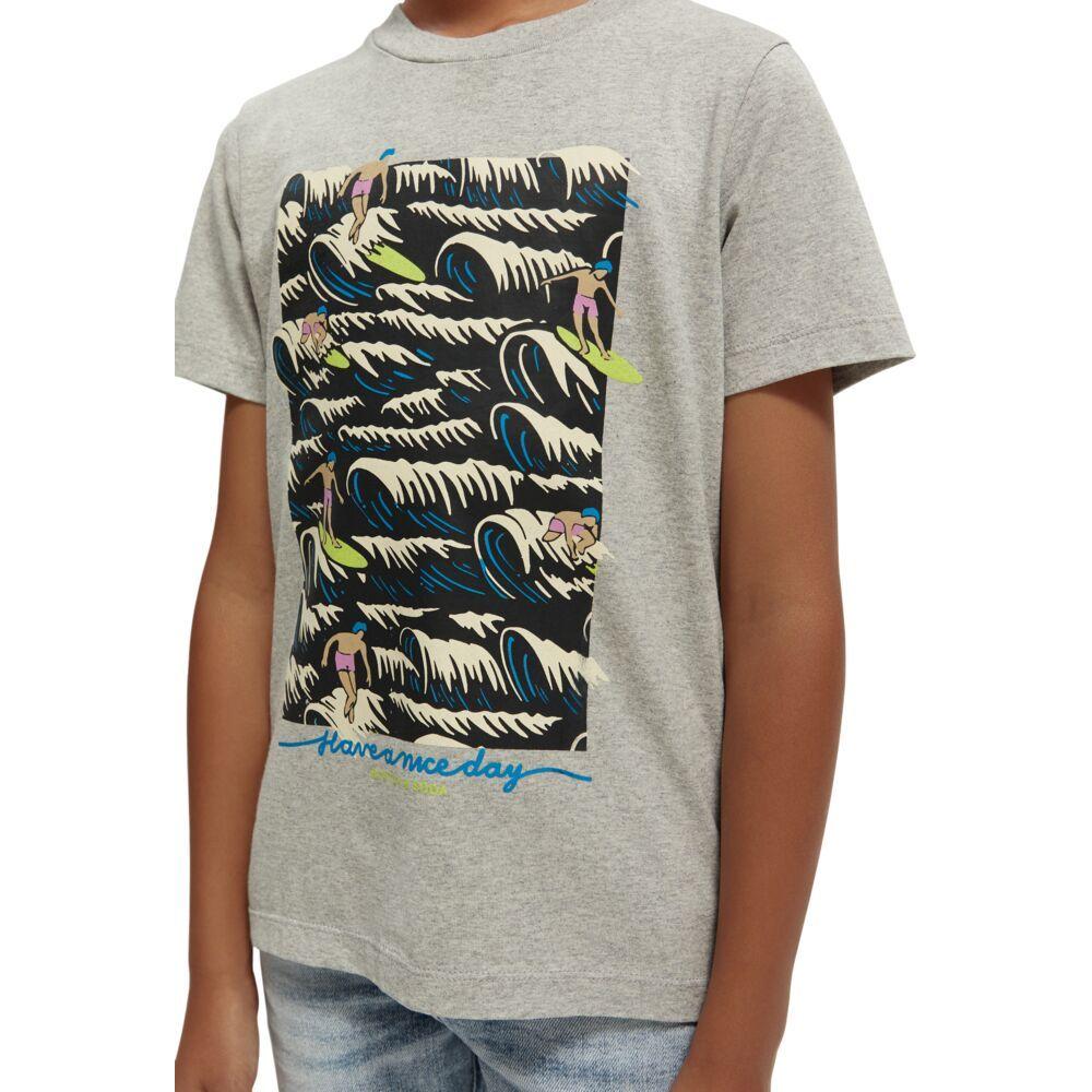 Short-Sleeved Artwork T-Shirt