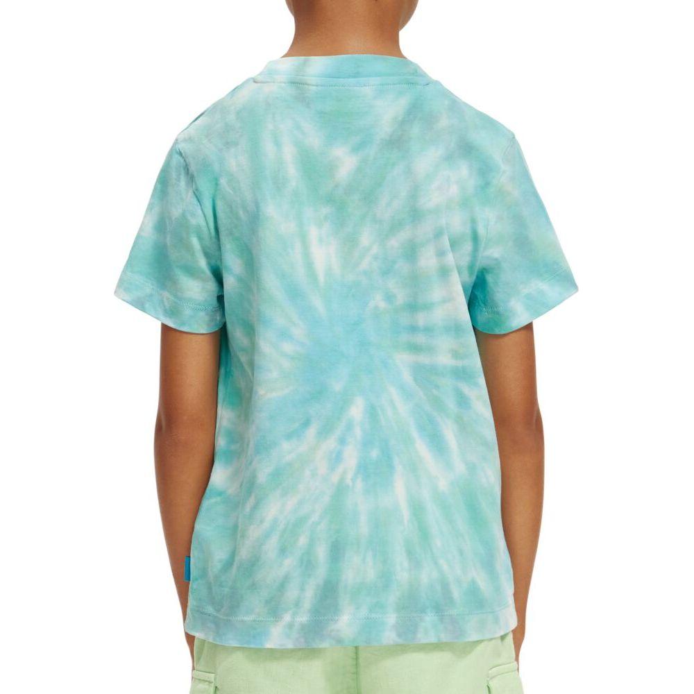 Relaxed-Fit Tie-Dye Artwork Tee