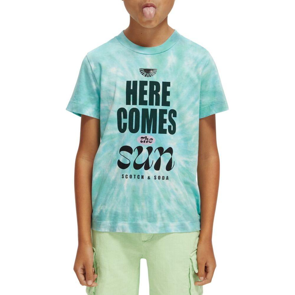 Relaxed-Fit Tie-Dye Artwork Tee