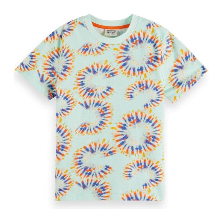 Relaxed-Fit Tee - Tie Dye Print