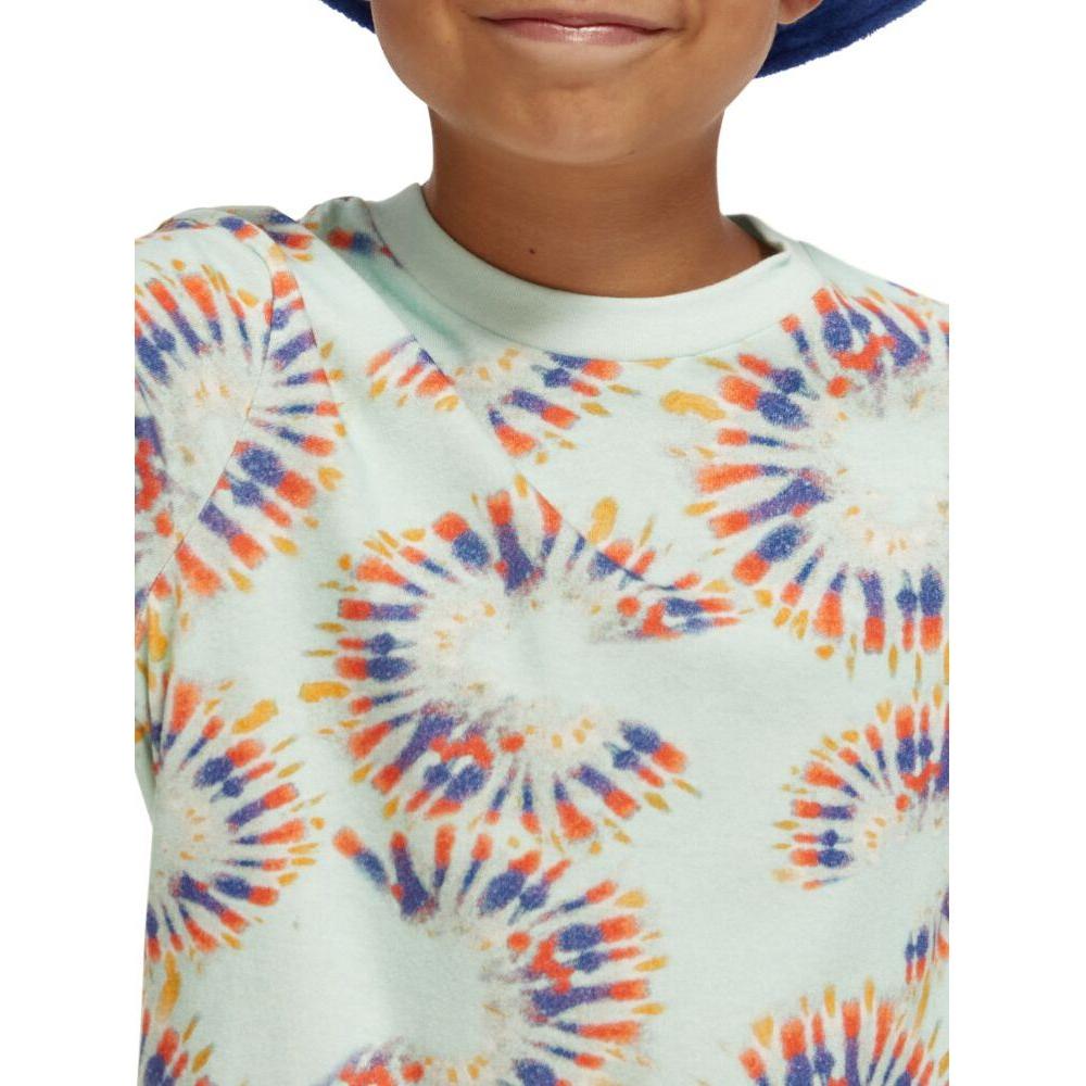 Relaxed-Fit Tee - Tie Dye Print