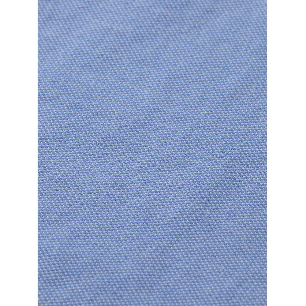 Short-Sleeved Polo - Blue Melange