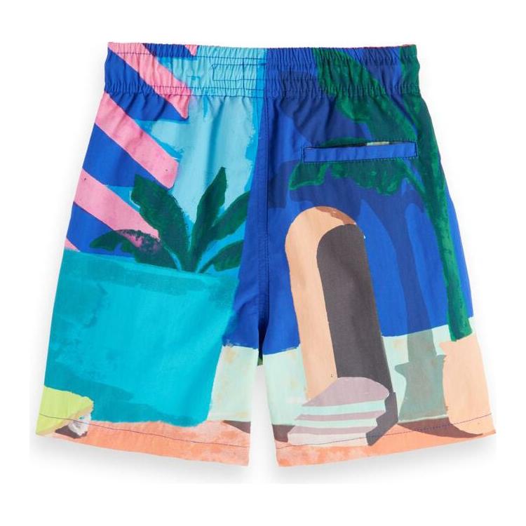 Mid Length - Placement Artwork Swimwear