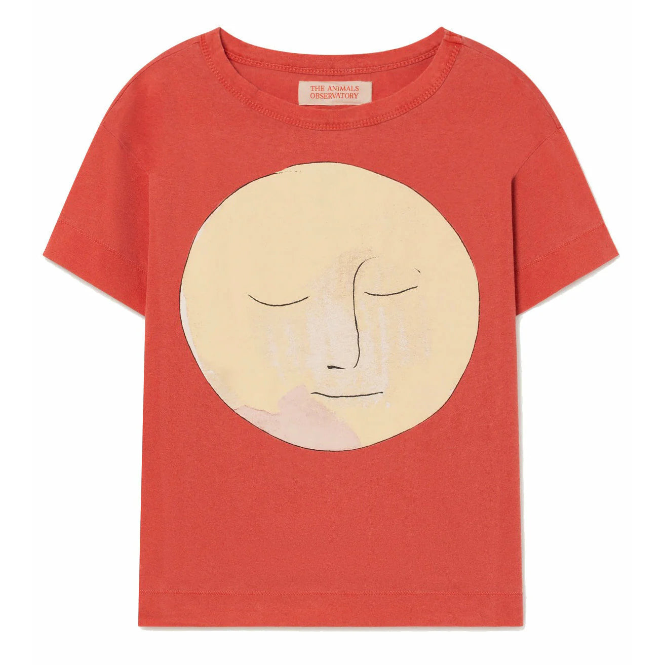 Rooster Kids T-Shirt - Red Moon