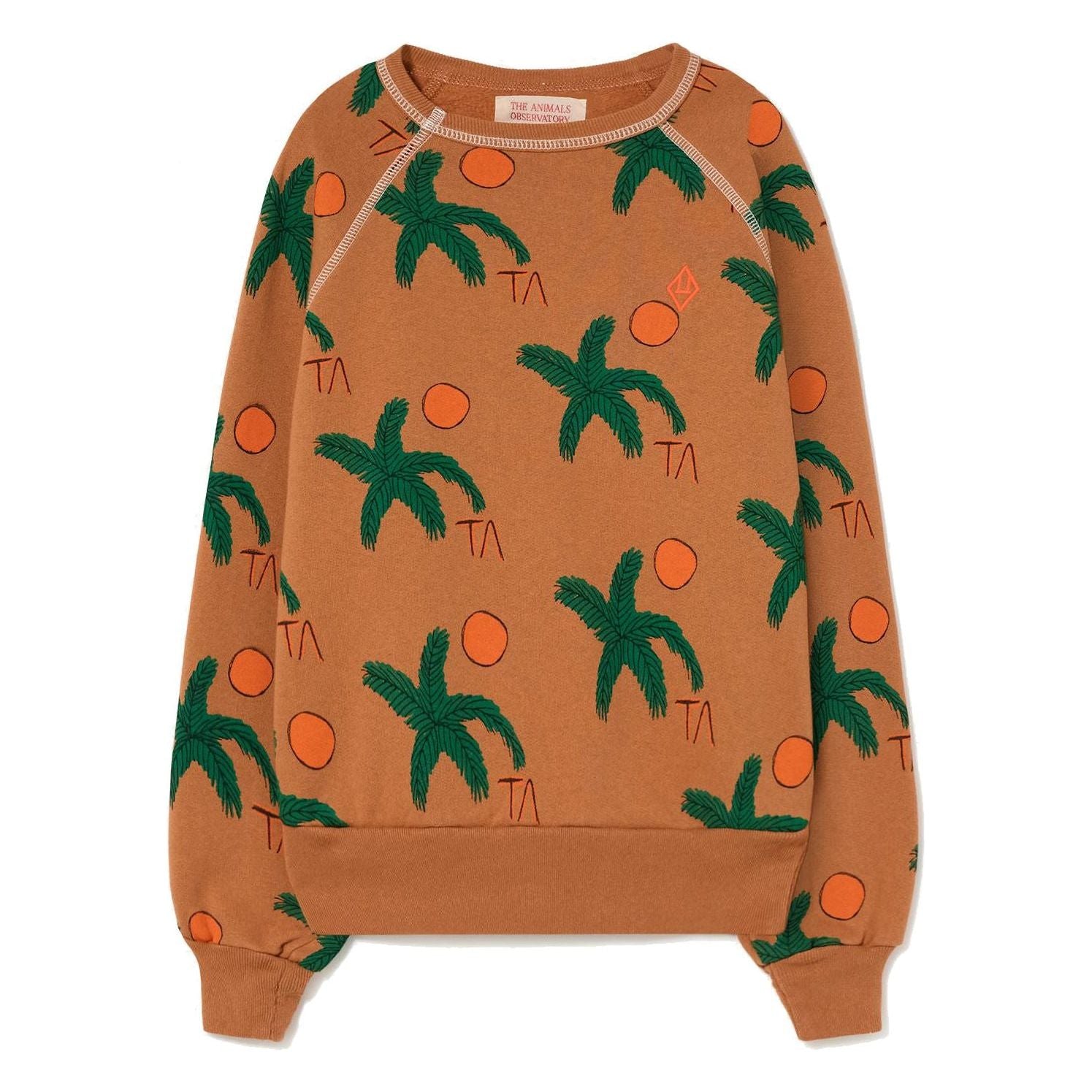 Shark Sweatshirt Brown