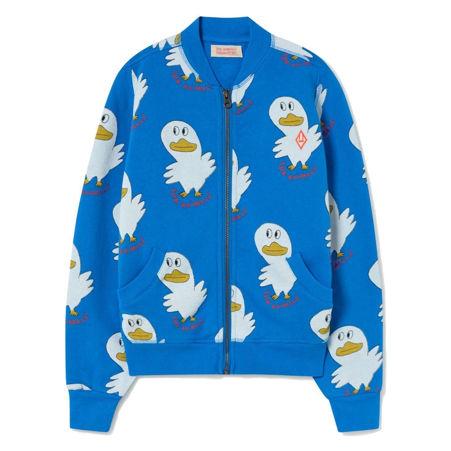 Zebra Track Jacket Blue