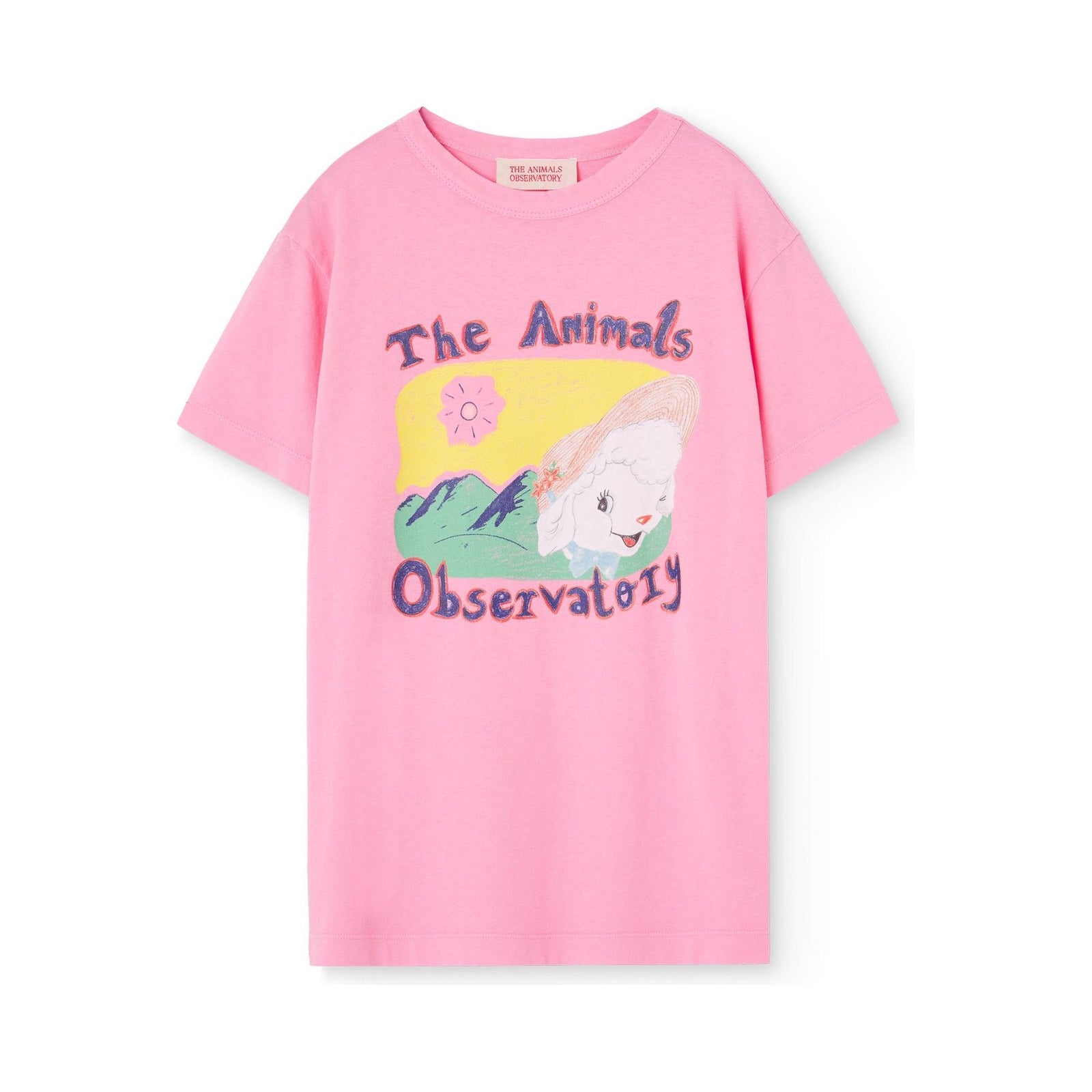 Big Rooster Relaxed T-Shirt Pink