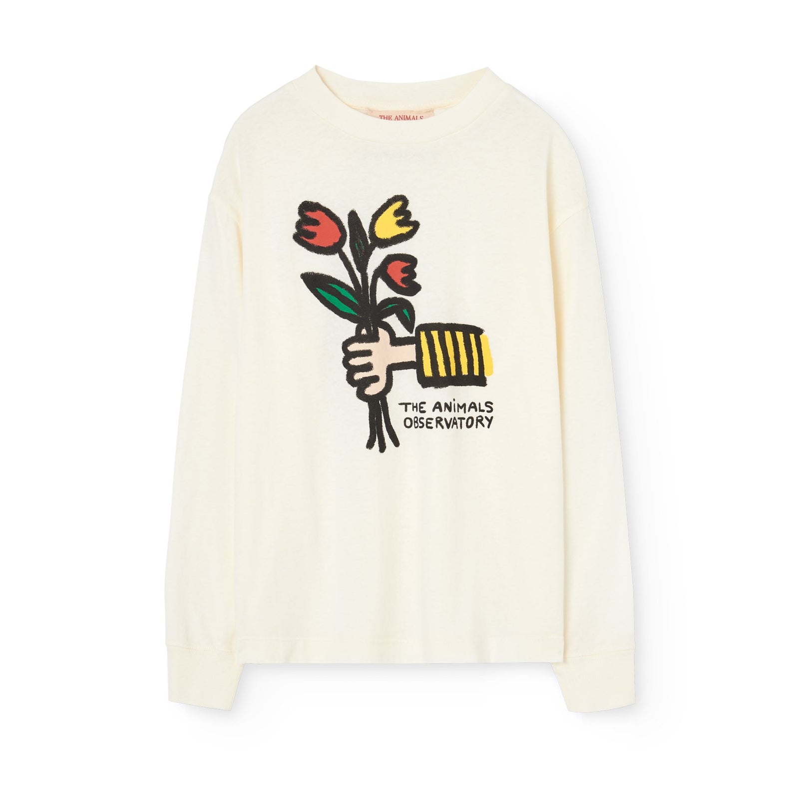 White Dog Long Sleeve T-Shirt