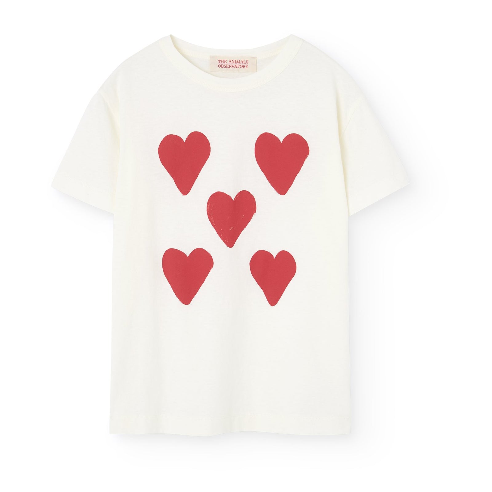 Hearts White Rooster T-Shirt