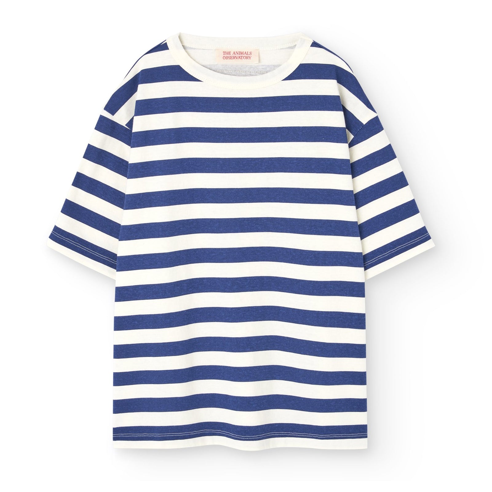 Stripes Navy Collie T-Shirt