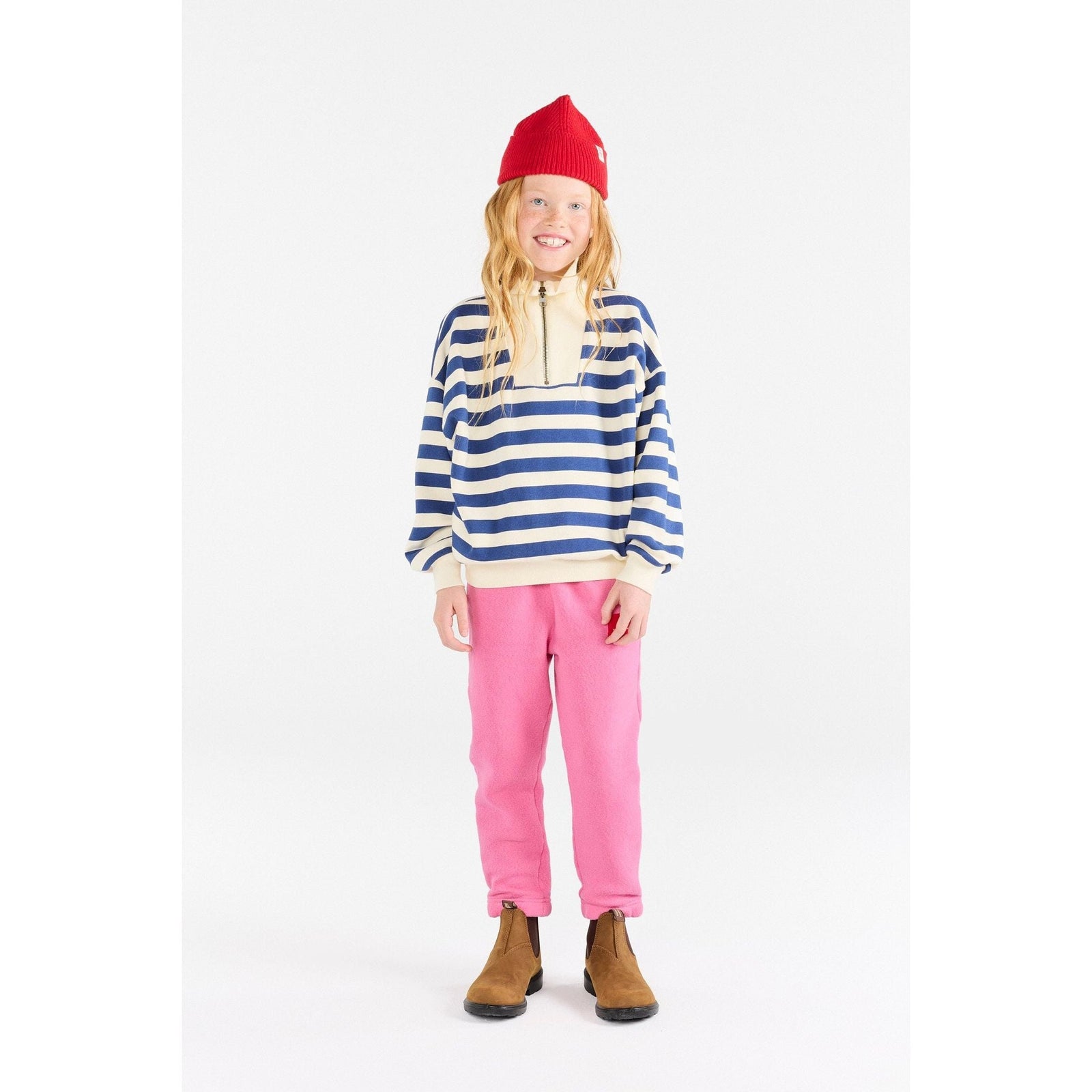 Stripes Navy Blowfly Sweatshirt