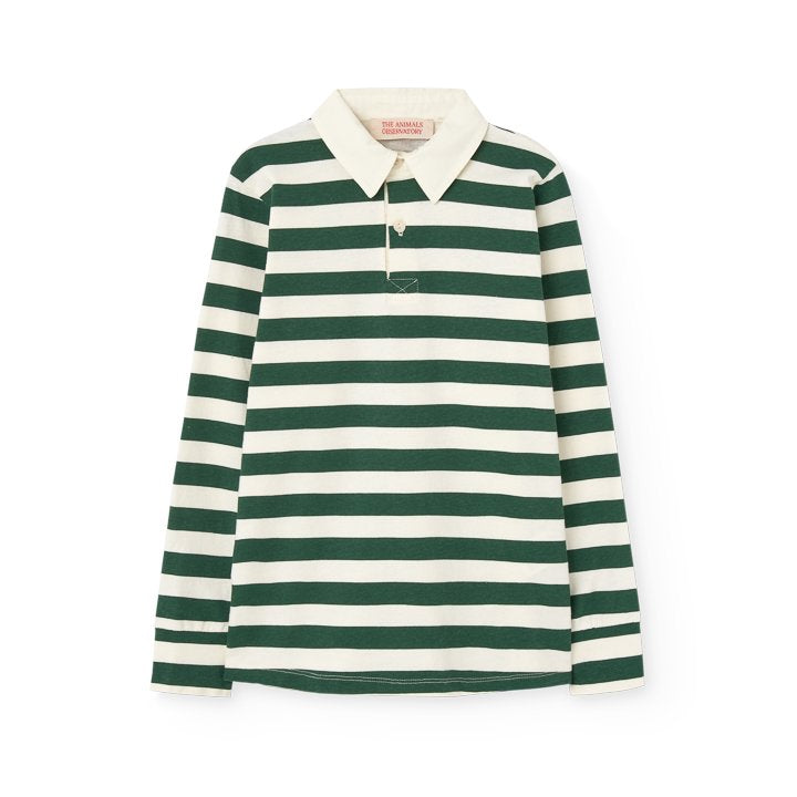 Stripes Green Eel Polo Shirt
