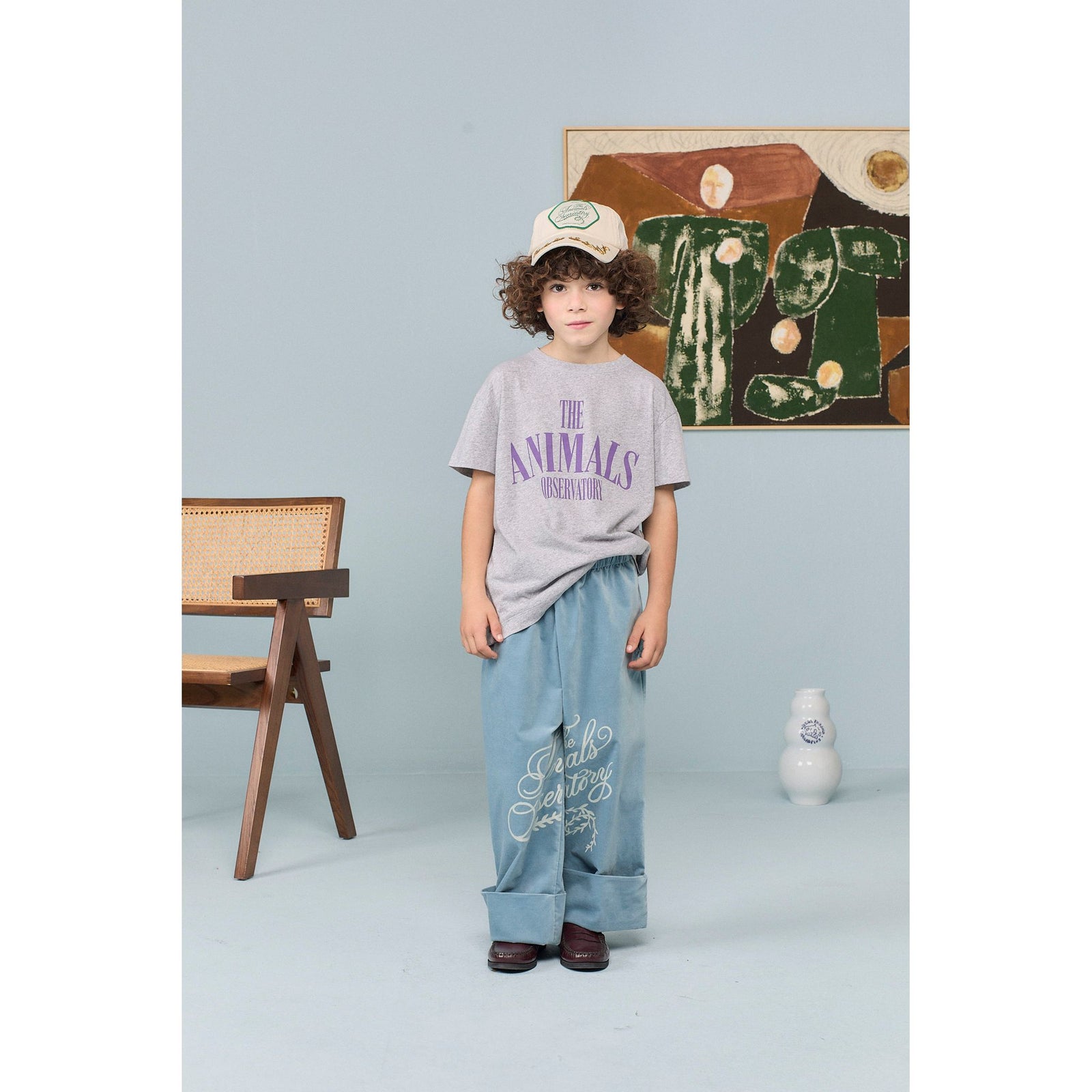 Pupfish Kid T-Shirt - Medium Grey Heather