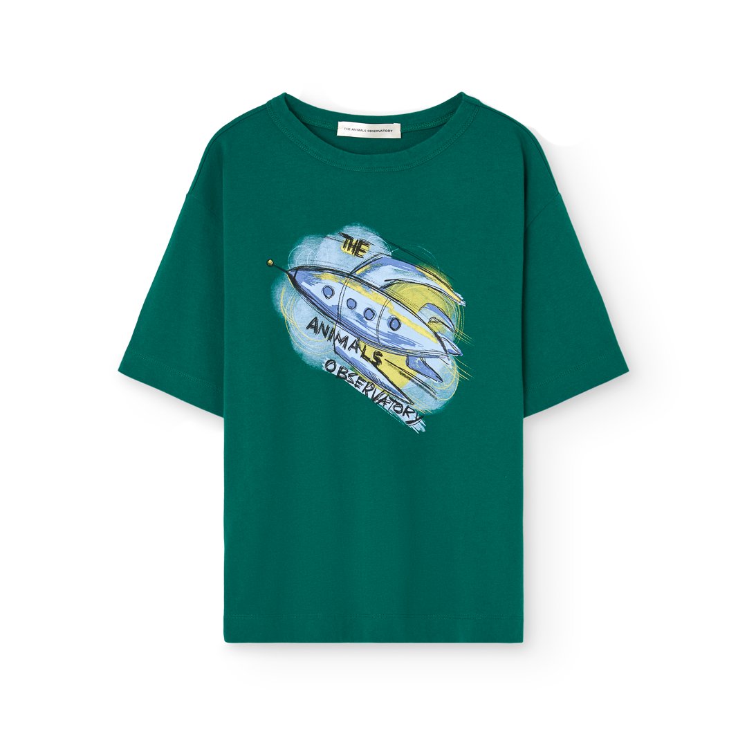 Collie Kid T-Shirt - Dark Green