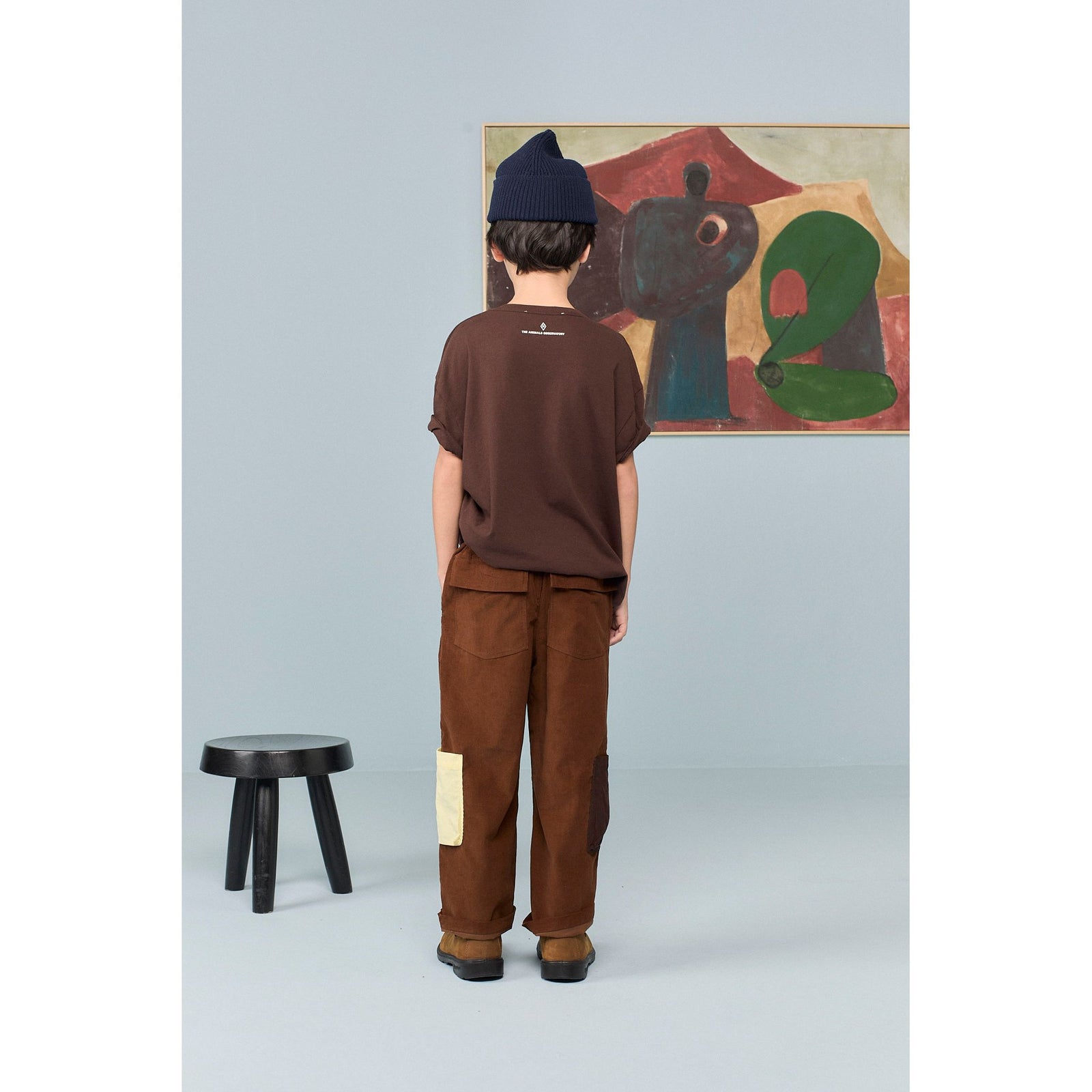 Dunker Kid T-Shirt - Dark Brown