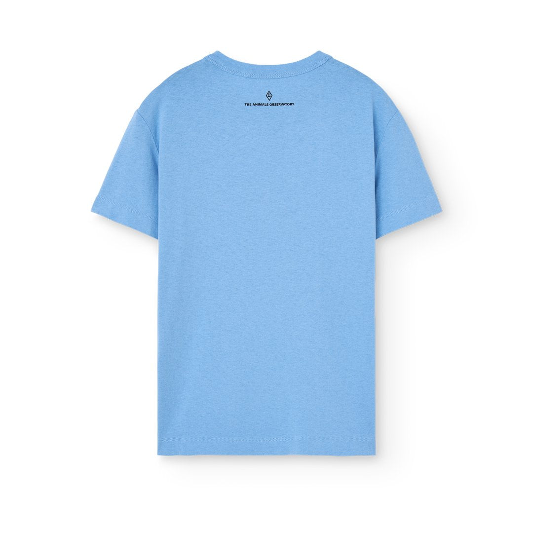 Rooster Kid T-Shirt - Dusty Blue