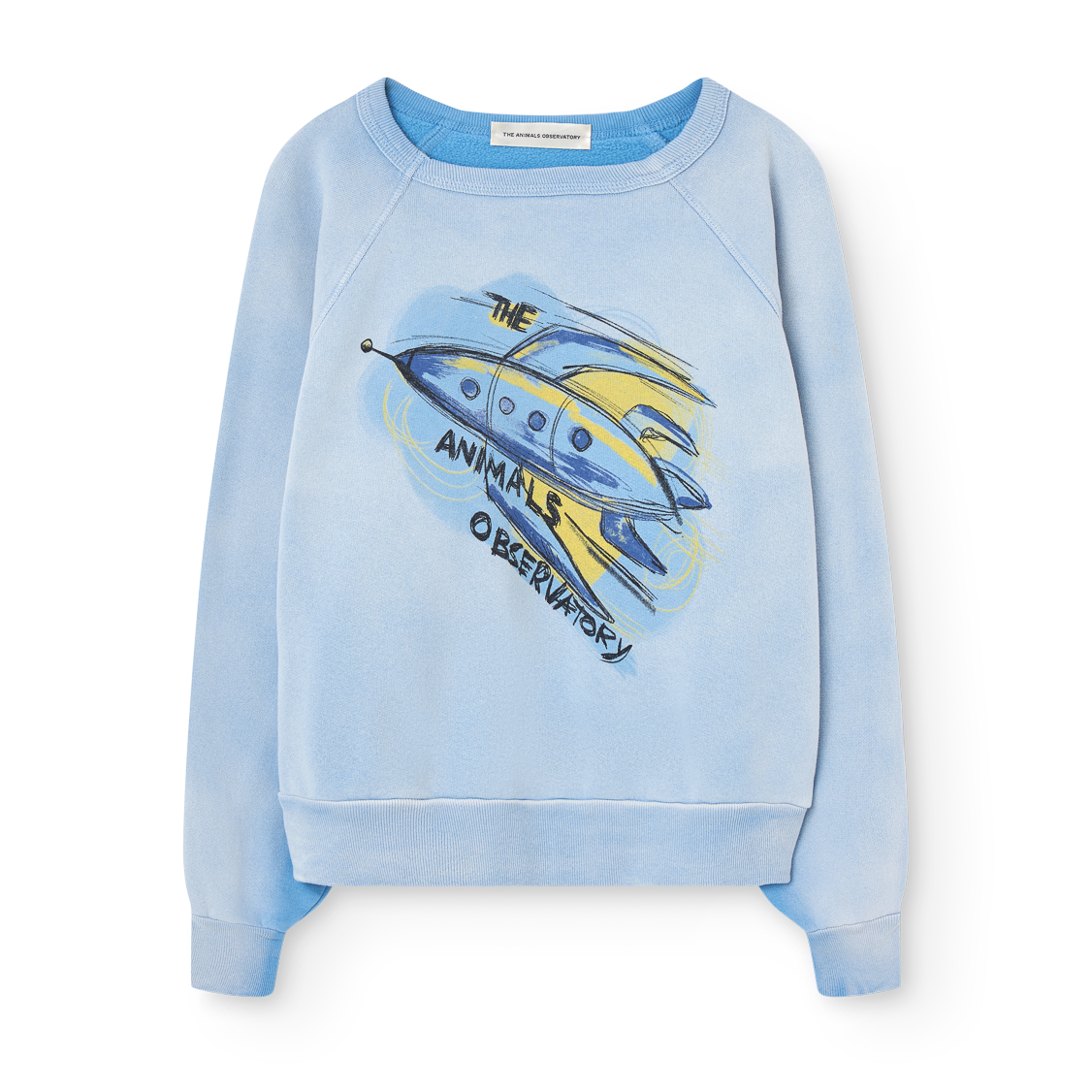 Shark Warm Kid Sweatshirt - Dusty Blue