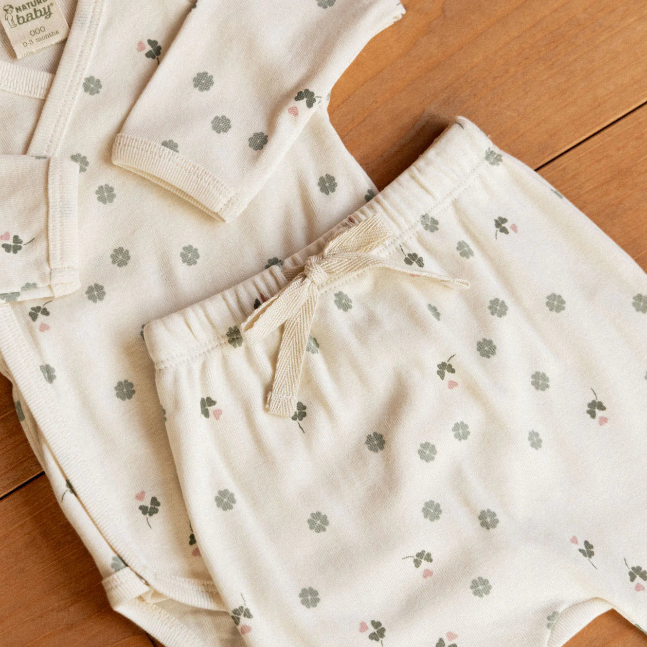Footed Rompers - Lucky Print