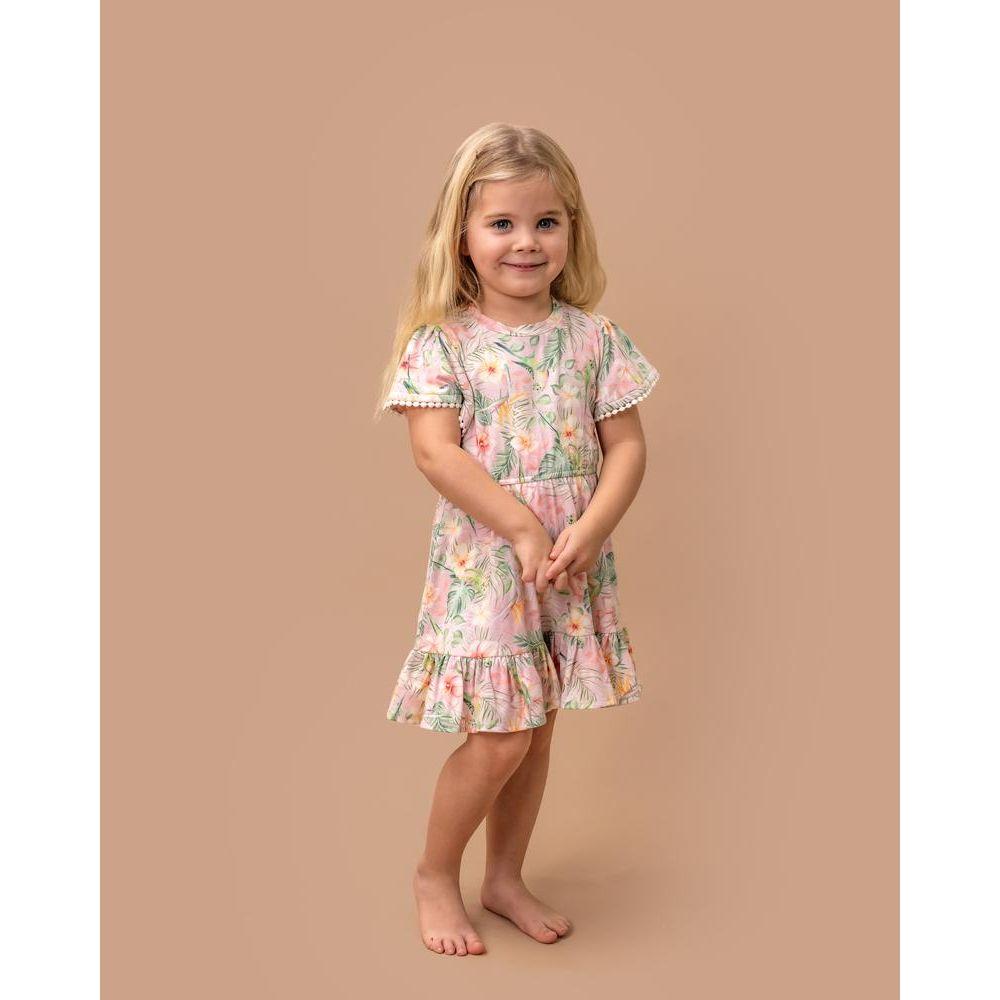 Budgie Pink Floral Dress