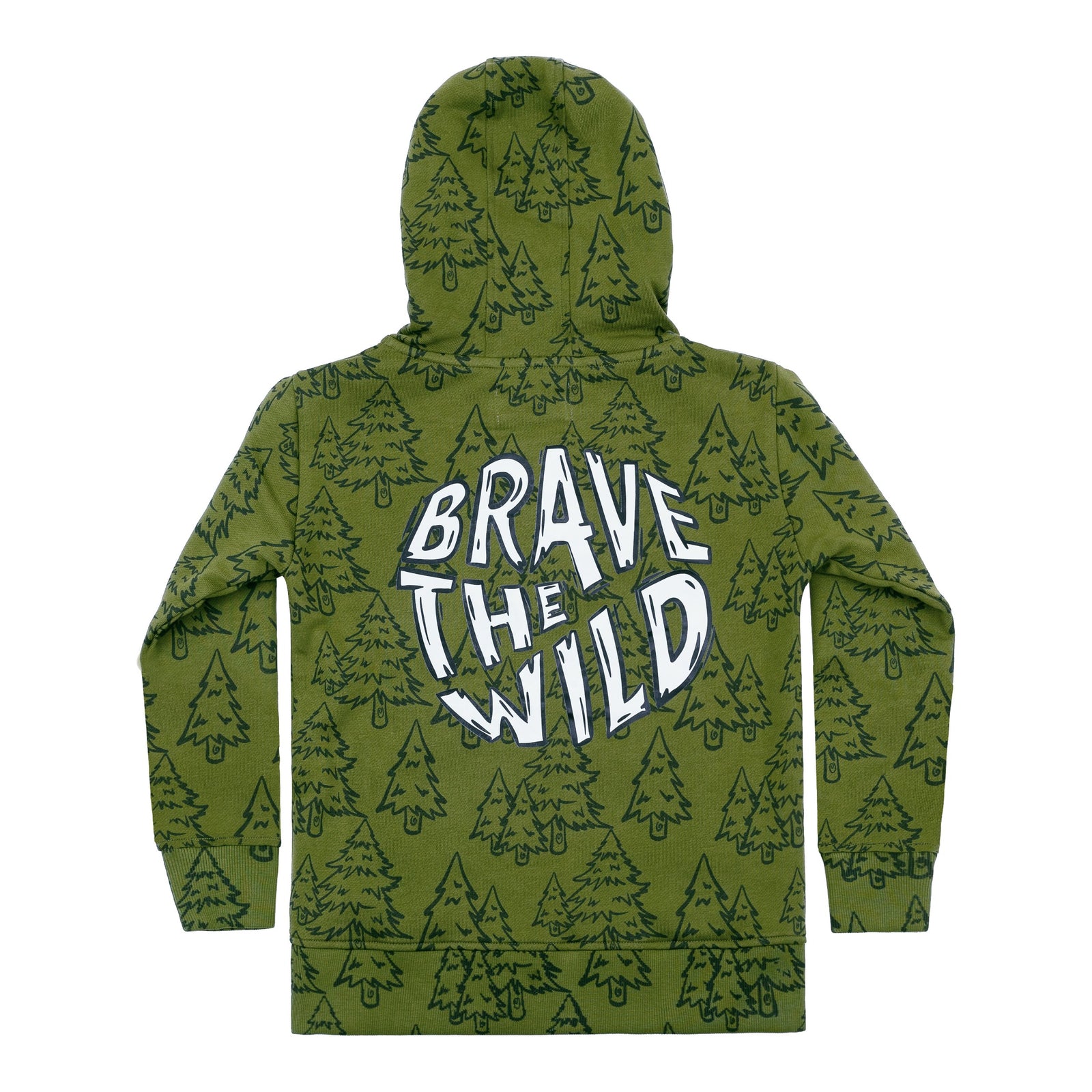 Forest on Repeat Zip Hood