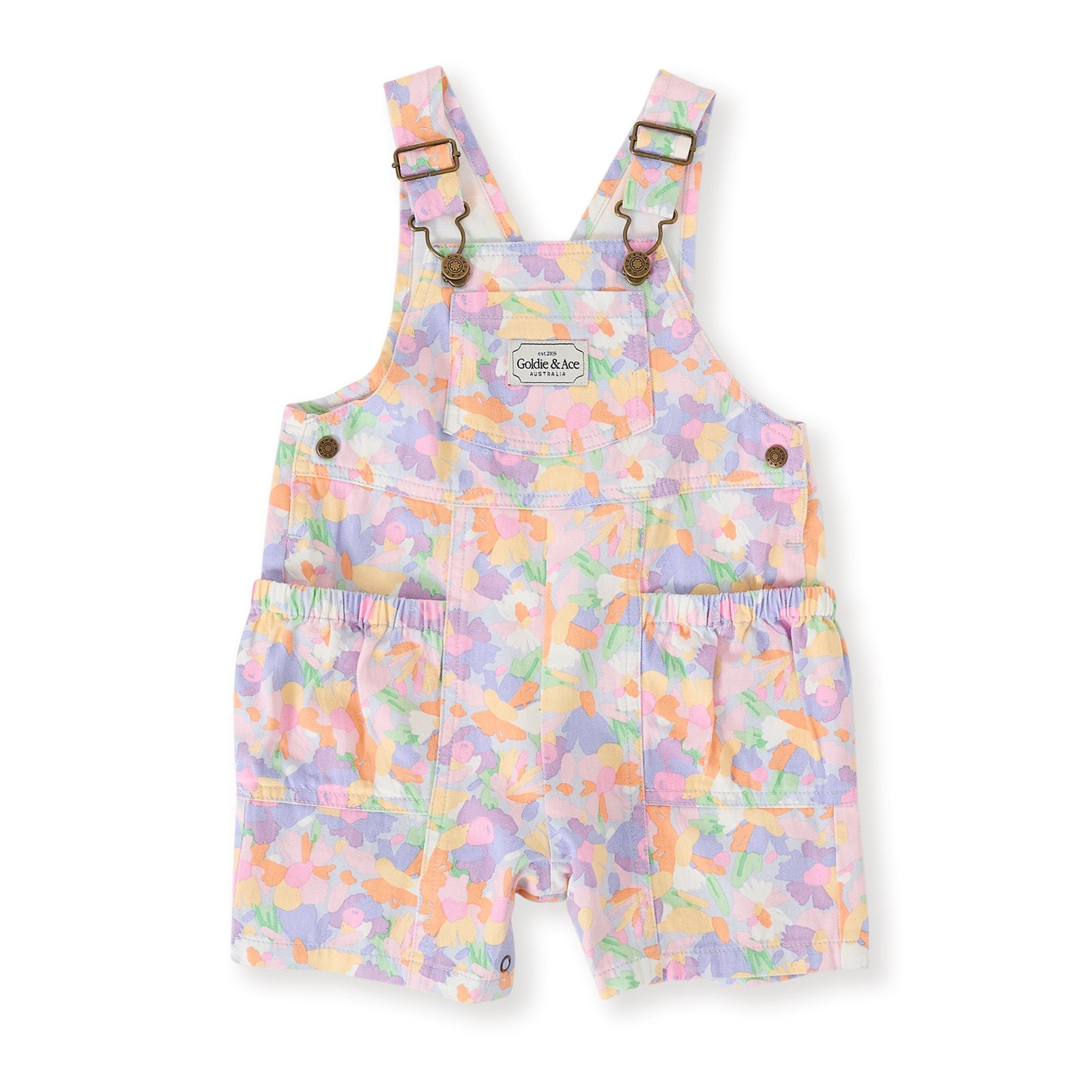 Pastel Bouquet James Pocket Overalls