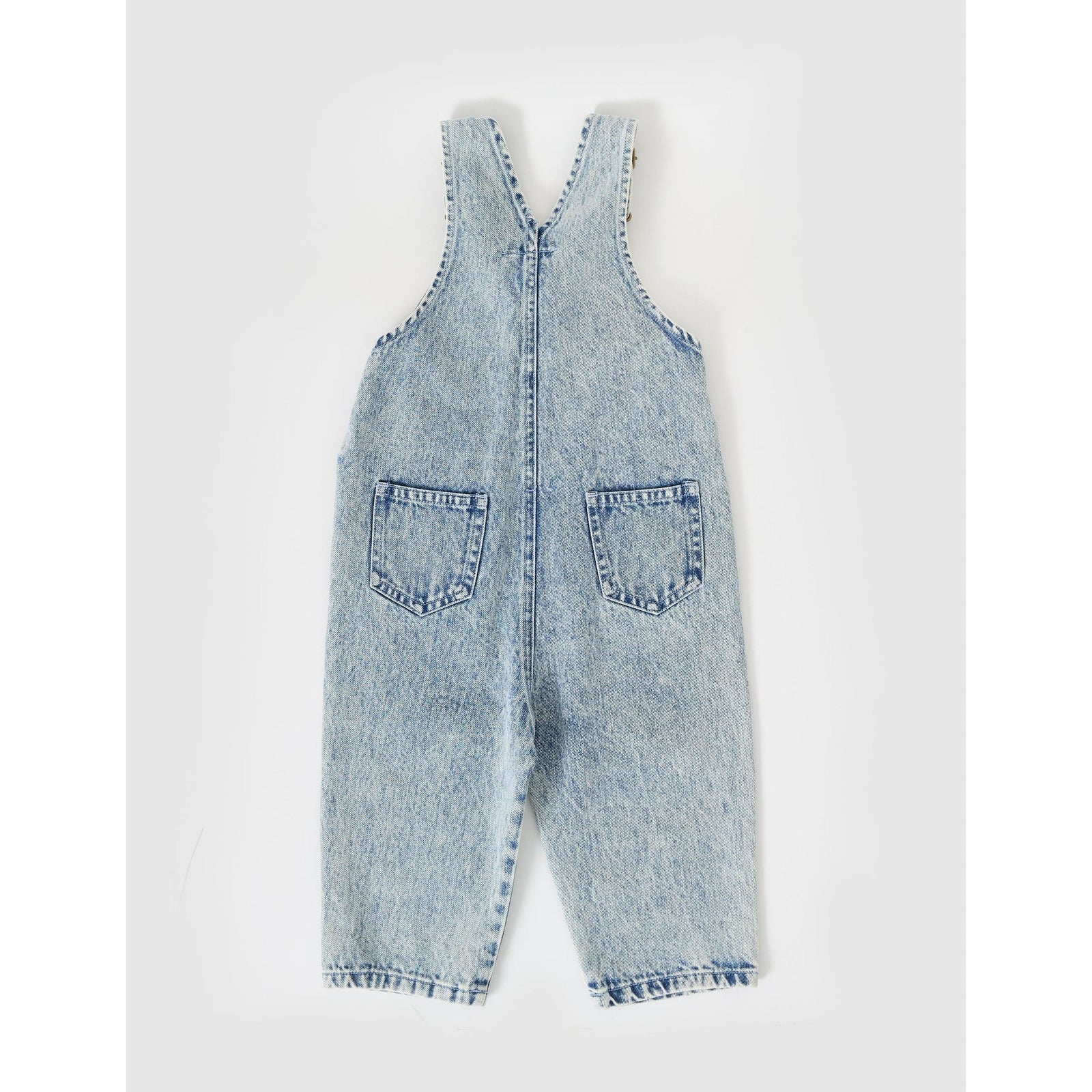 Austin Vintage Washed Denim Overalls