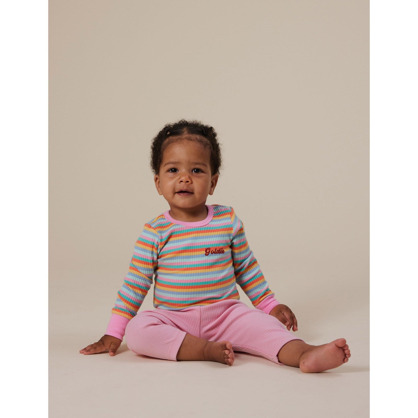 Bowie Rib Legging Sweet Pea