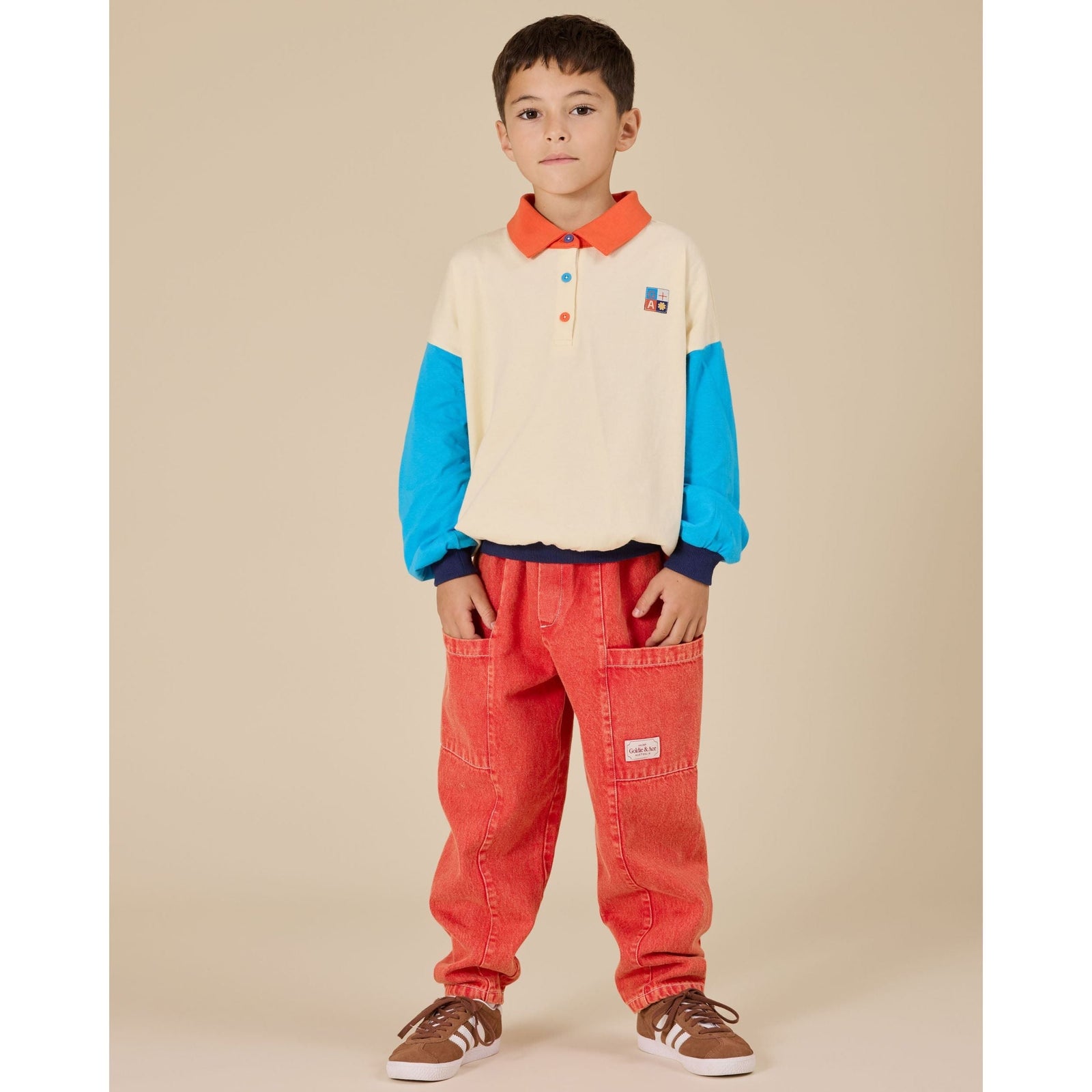 Relaxed Rugby Sweat Top