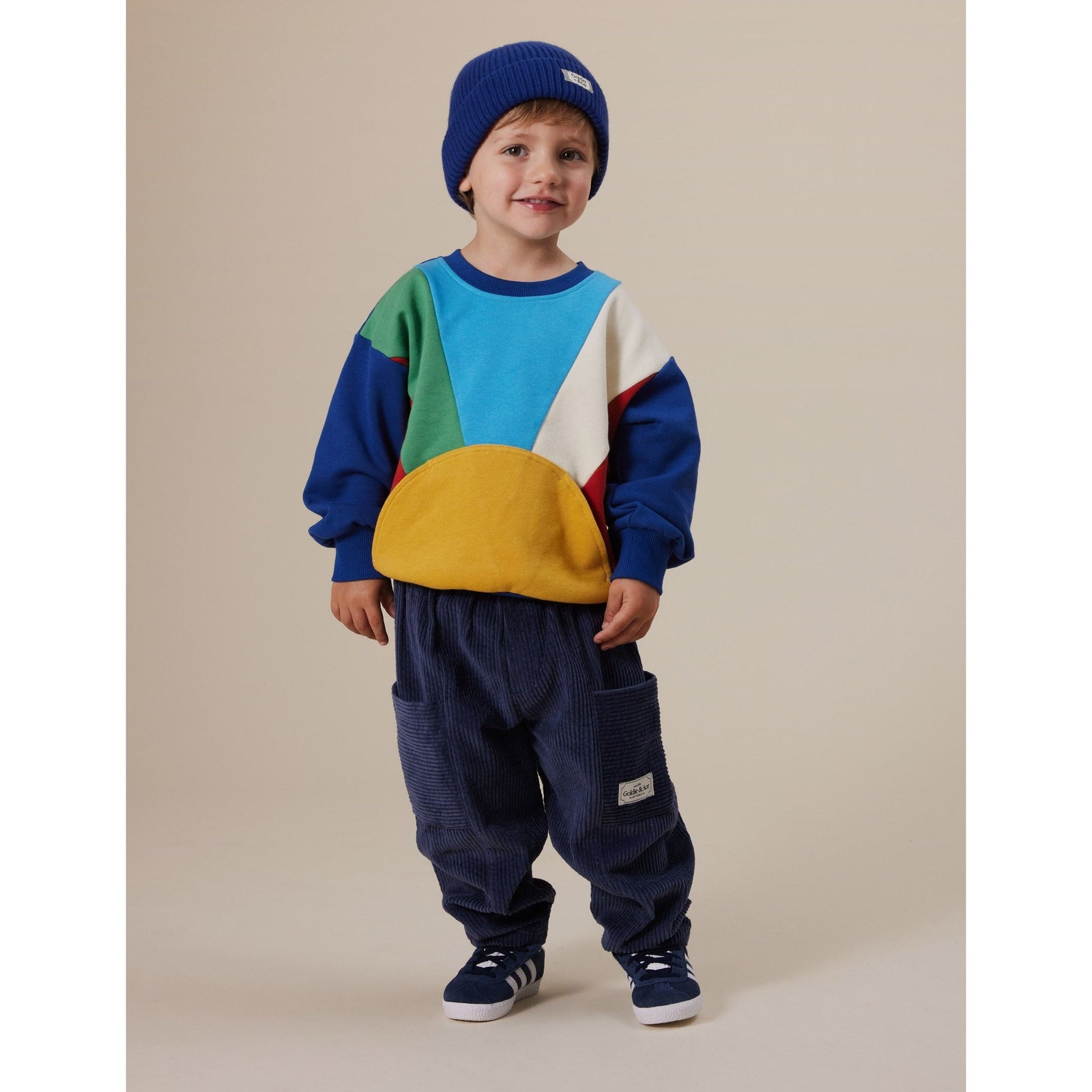 Kit Corduroy Pocket Pant Navy