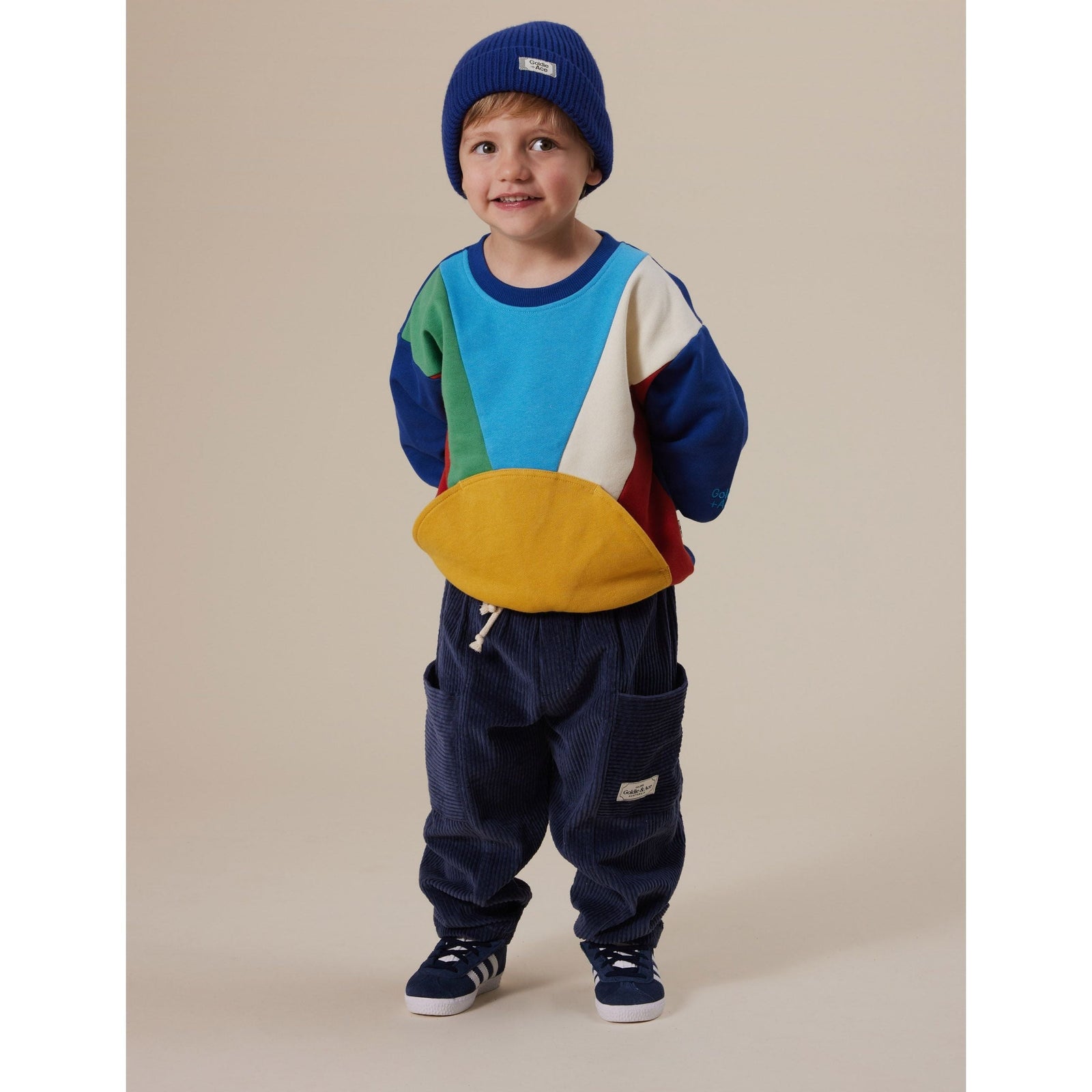 Kit Corduroy Pocket Pant Navy