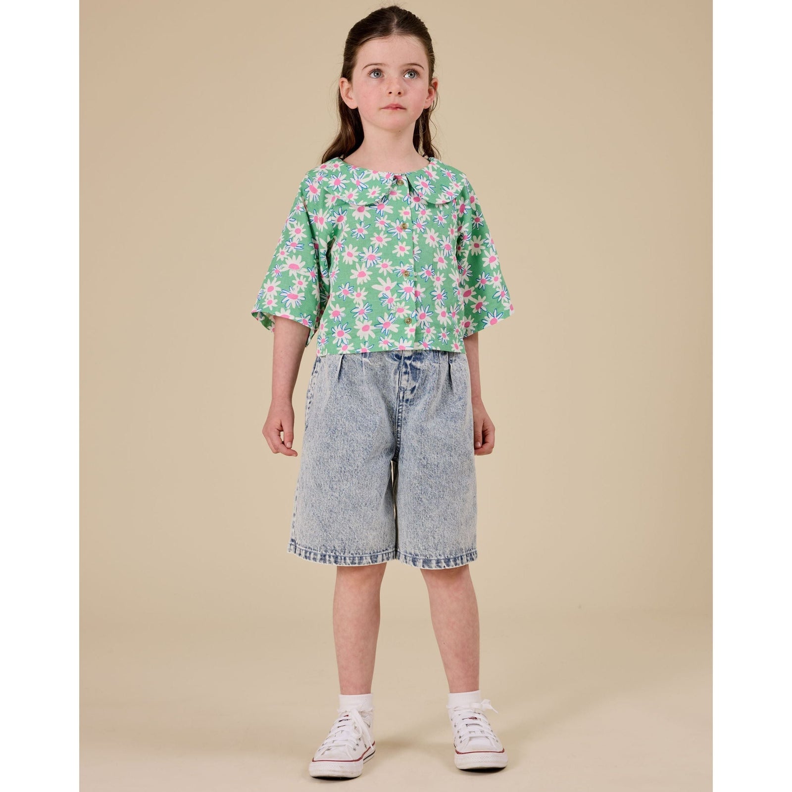Kirby Relaxed Denim Shorts