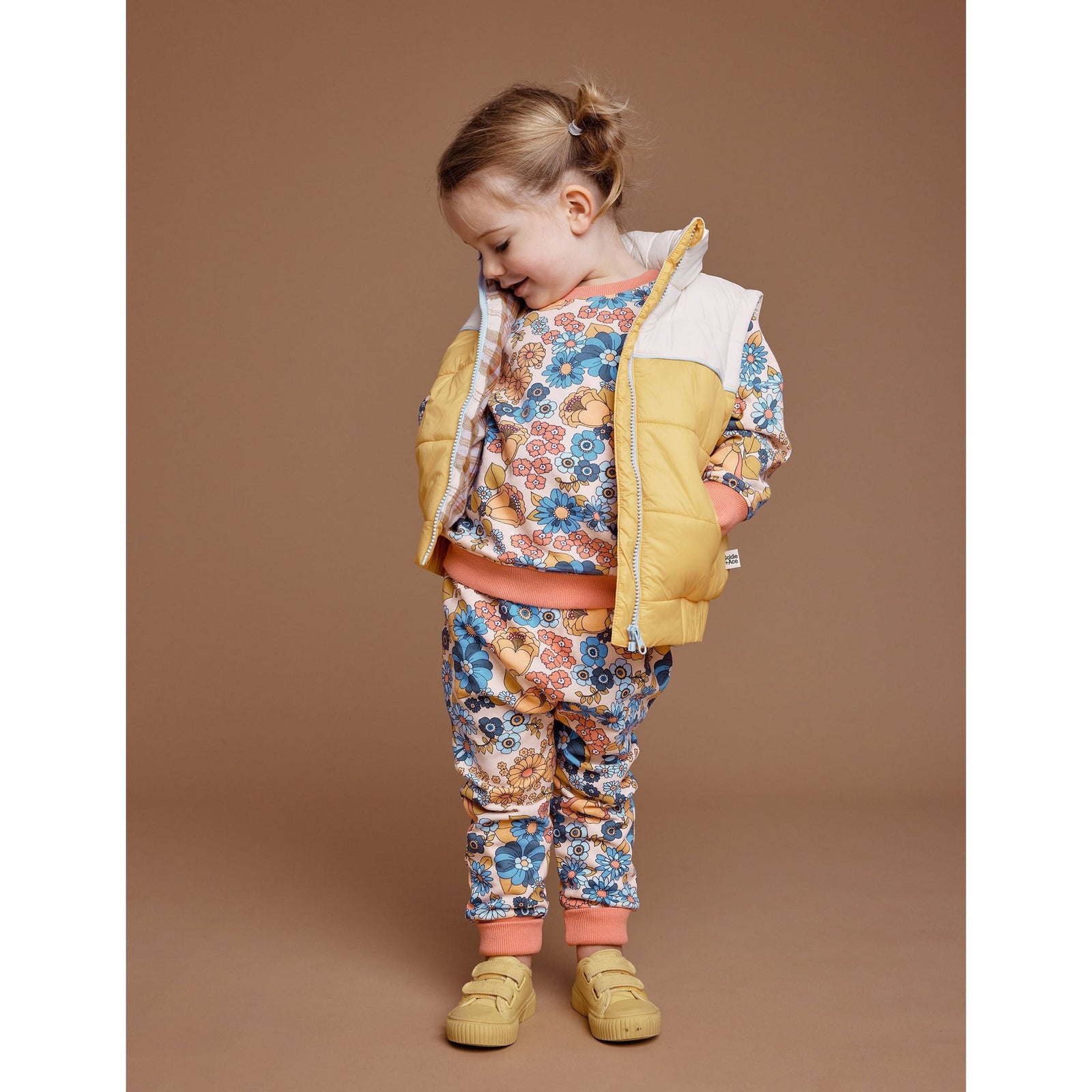 Willa Wildflower Relaxed Terry Sweater