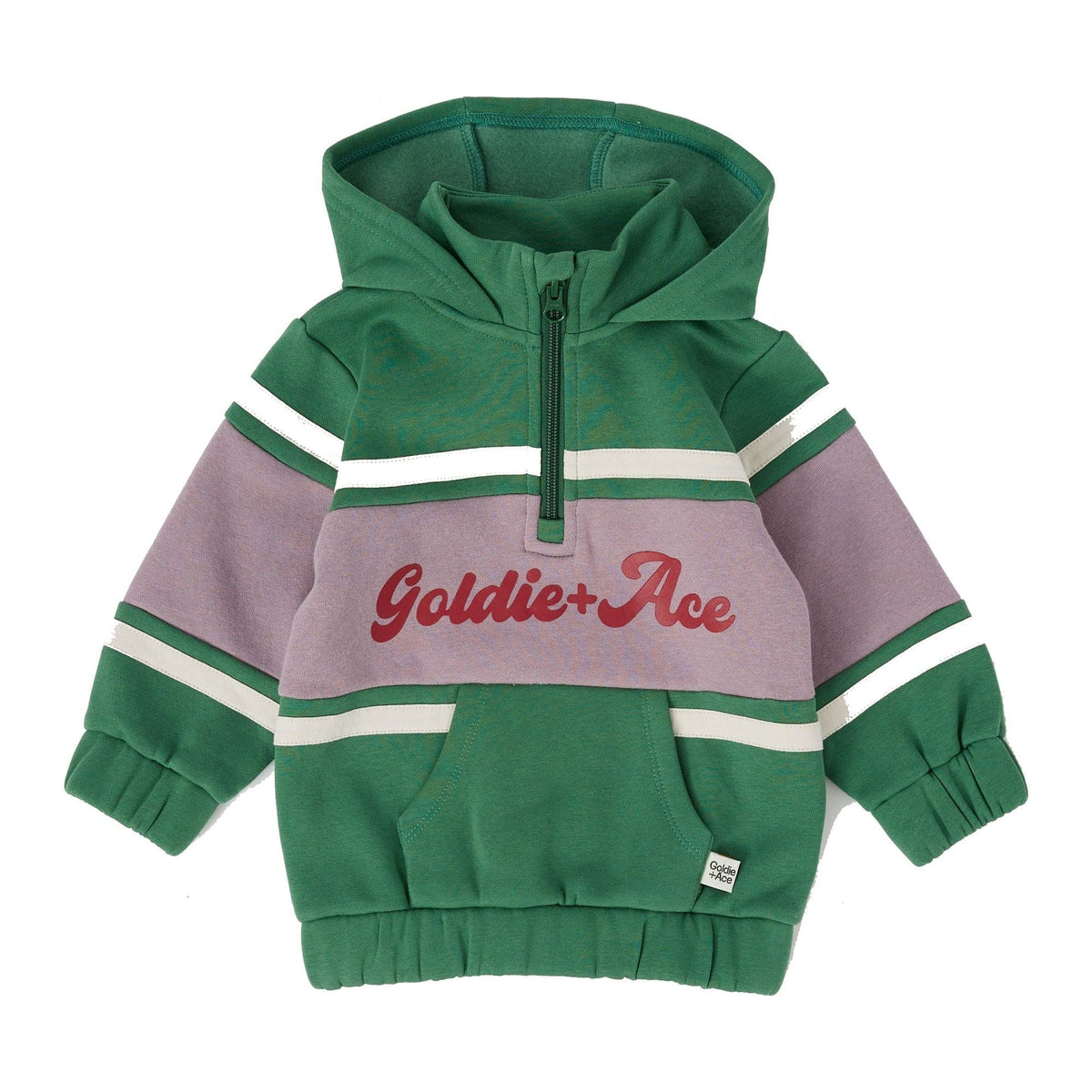 Goldie &amp; Ace Hooded Panel Sweater