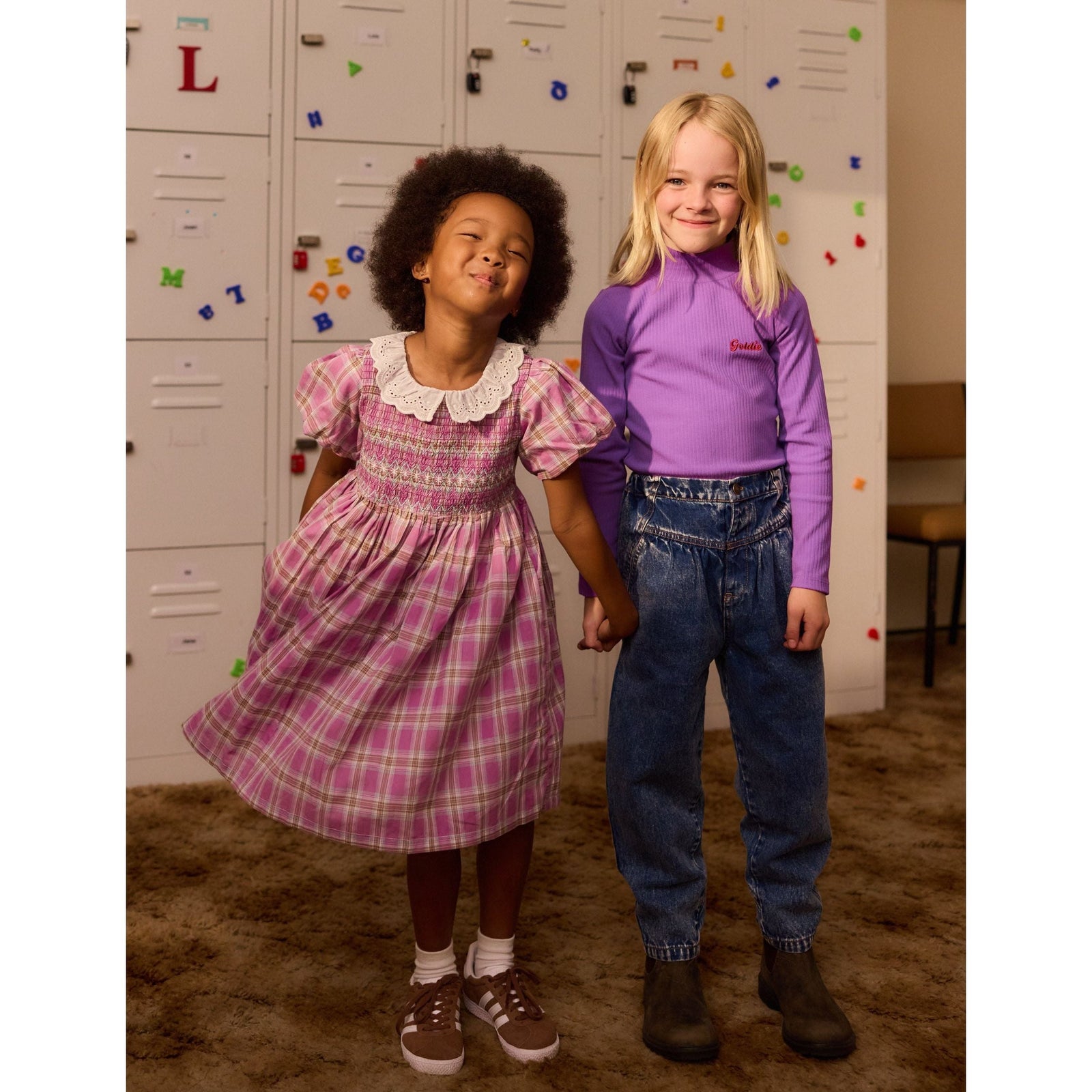 Embroidered Rib Skivvy Grape