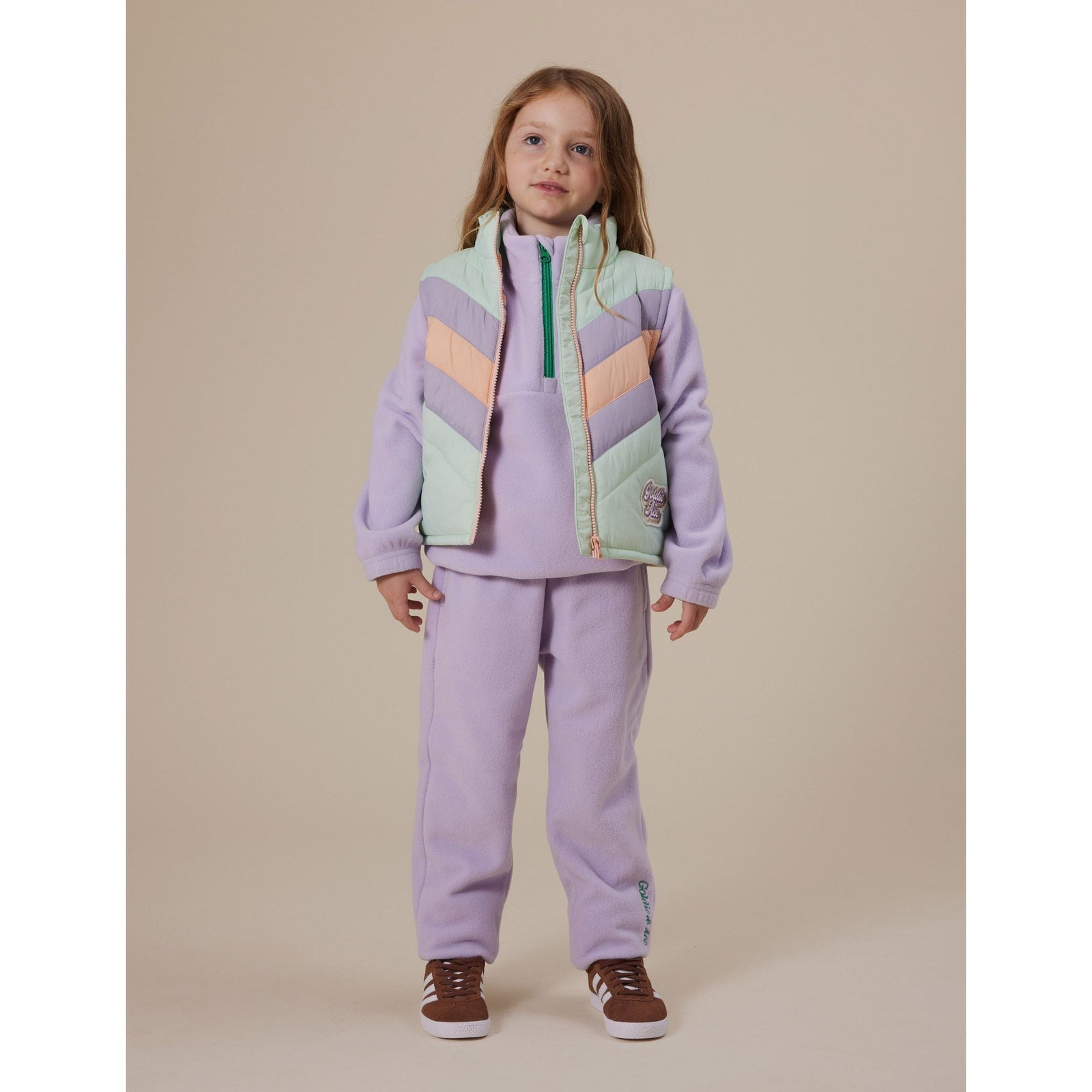 Bobbi Polar Fleece Sweatpants Lilac