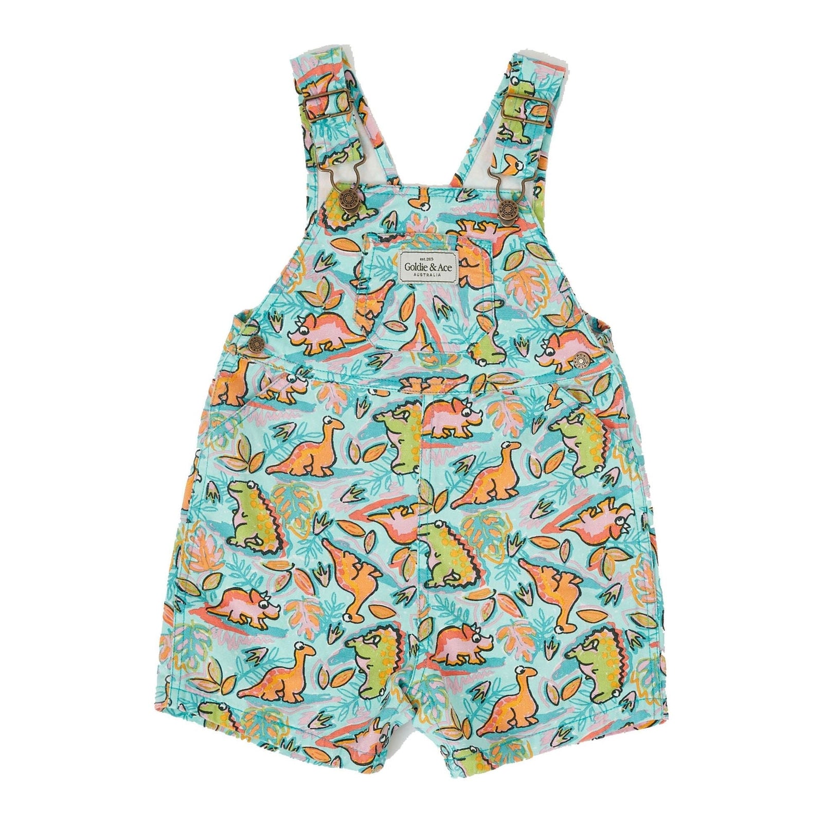 Burton Dino Jungle Denim Overalls
